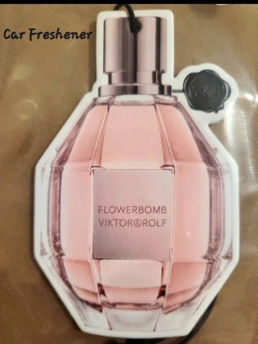 Viktor & Rolf Flowerbomb Car Freshener Pink NWT